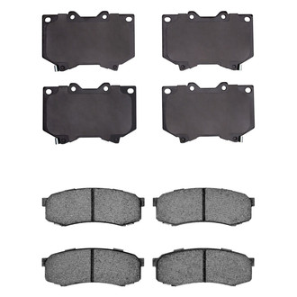 R1 Concepts® - Optimum OEp Front and Rear Brake Pad Set