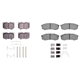 R1 Concepts® - Optimum OEp Front and Rear Brake Pad Set