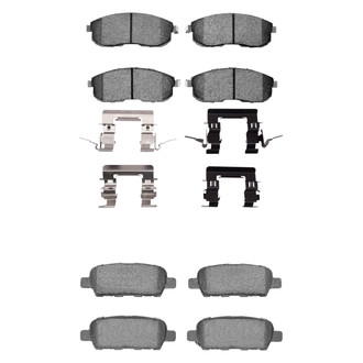 R1 Concepts® - Optimum OEp Front and Rear Brake Pad Set