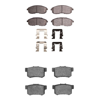 R1 Concepts® - Optimum OEp Front and Rear Brake Pad Set