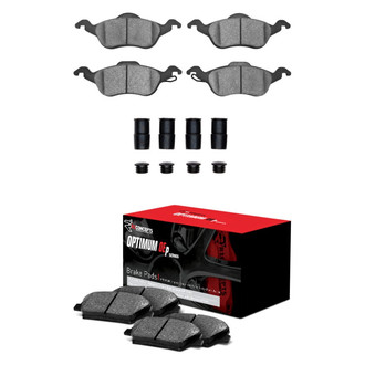 R1 Concepts® - Optimum OEp Front and Rear Brake Pad Set