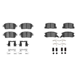 R1 Concepts® - Optimum OEp Front and Rear Brake Pad Set