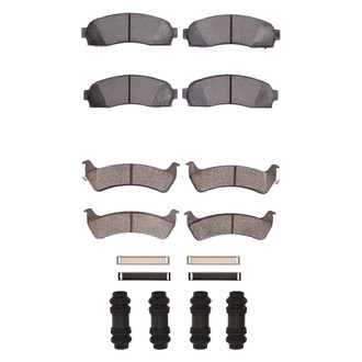 R1 Concepts® - Optimum OEp Front and Rear Brake Pad Set