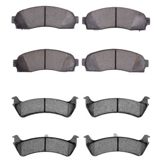 R1 Concepts® - Optimum OEp Front and Rear Brake Pad Set