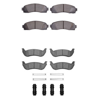 R1 Concepts® - Optimum OEp Front and Rear Brake Pad Set