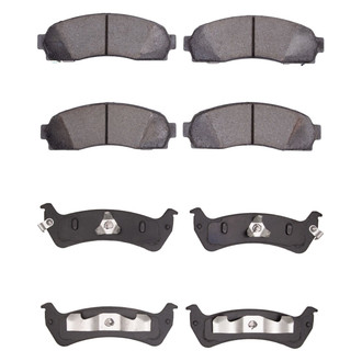 R1 Concepts® - Optimum OEp Front and Rear Brake Pad Set