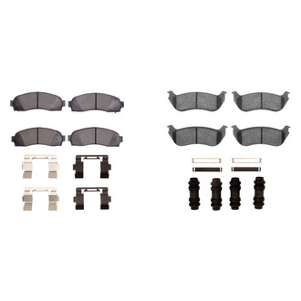 R1 Concepts® - Optimum OEp Front and Rear Brake Pad Set