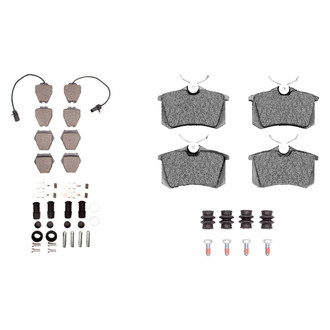 R1 Concepts® - Optimum OEp Front and Rear Brake Pad Set