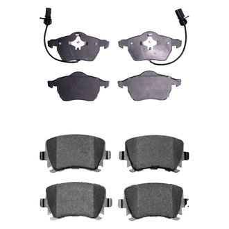 R1 Concepts® - Optimum OEp Front and Rear Brake Pad Set