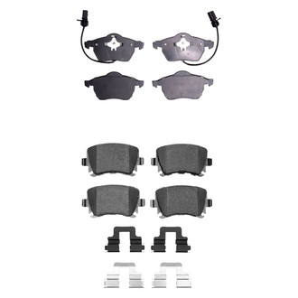 R1 Concepts® - Optimum OEp Front and Rear Brake Pad Set