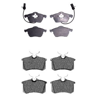 R1 Concepts® - Optimum OEp Front and Rear Brake Pad Set