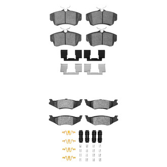 R1 Concepts® - Optimum OEp Front and Rear Brake Pad Set