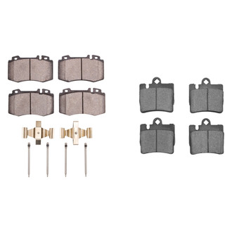 R1 Concepts® - Optimum OEp Front and Rear Brake Pad Set