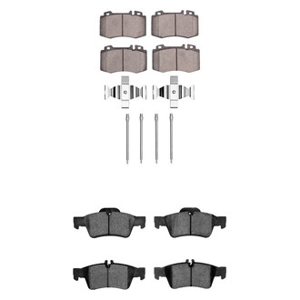 R1 Concepts® - Optimum OEp Front and Rear Brake Pad Set