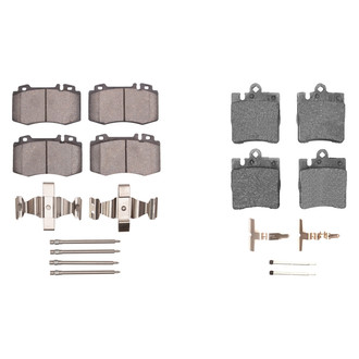 R1 Concepts® - Optimum OEp Front and Rear Brake Pad Set