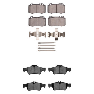 R1 Concepts® - Optimum OEp Front and Rear Brake Pad Set