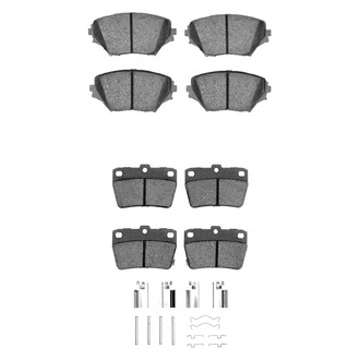 R1 Concepts® - Optimum OEp Front and Rear Brake Pad Set