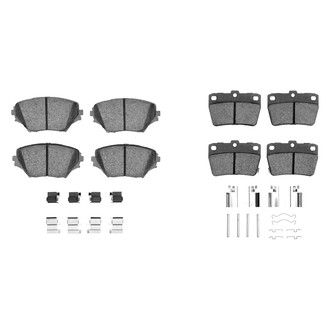 R1 Concepts® - Optimum OEp Front and Rear Brake Pad Set