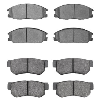 R1 Concepts® - Optimum OEp Front and Rear Brake Pad Set