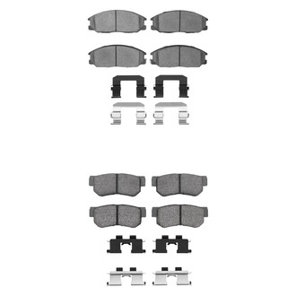 R1 Concepts® - Optimum OEp Front and Rear Brake Pad Set
