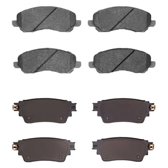 R1 Concepts® - Optimum OEp Front and Rear Brake Pad Set