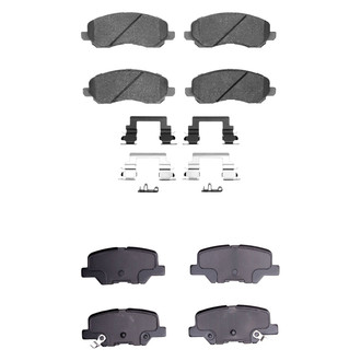R1 Concepts® - Optimum OEp Front and Rear Brake Pad Set