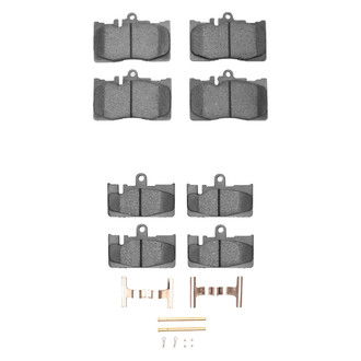 R1 Concepts® - Optimum OEp Front and Rear Brake Pad Set