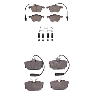 R1 Concepts® - Optimum OEp Front and Rear Brake Pad Set