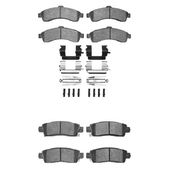 R1 Concepts® - Optimum OEp Front and Rear Brake Pad Set