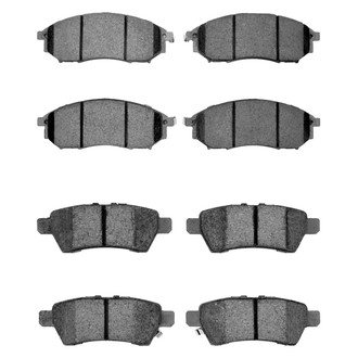 R1 Concepts® - Optimum OEp Front and Rear Brake Pad Set