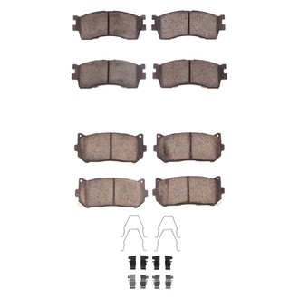 R1 Concepts® - Optimum OEp Front and Rear Brake Pad Set