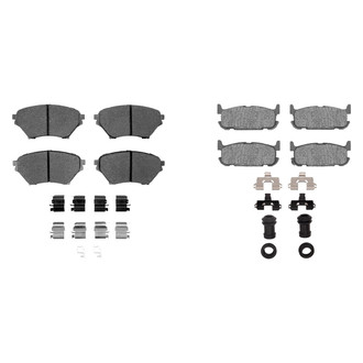 R1 Concepts® - Optimum OEp Front and Rear Brake Pad Set