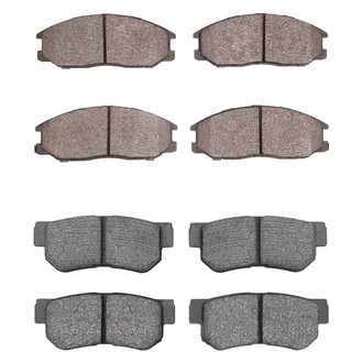 R1 Concepts® - Optimum OEp Front and Rear Brake Pad Set