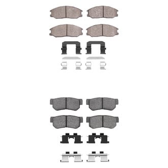 R1 Concepts® - Optimum OEp Front and Rear Brake Pad Set