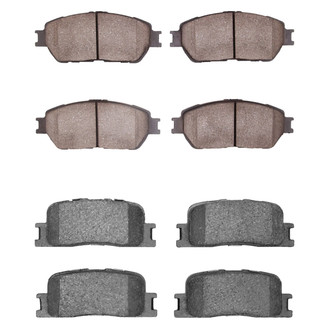 R1 Concepts® - Optimum OEp Front and Rear Brake Pad Set