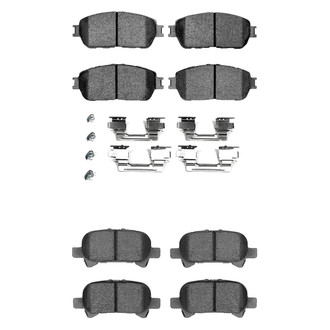 R1 Concepts® - Optimum OEp Front and Rear Brake Pad Set