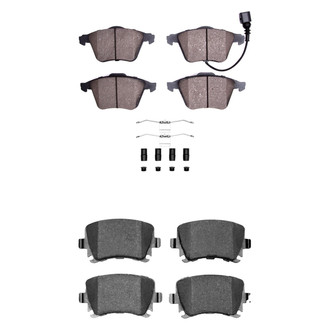 R1 Concepts® - Optimum OEp Front and Rear Brake Pad Set