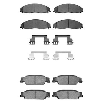 R1 Concepts® - Optimum OEp Front and Rear Brake Pad Set
