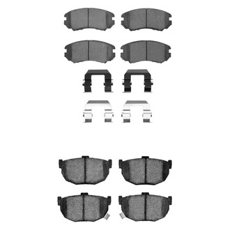 R1 Concepts® - Optimum OEp Front and Rear Brake Pad Set