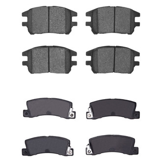 R1 Concepts® - Optimum OEp Front and Rear Brake Pad Set