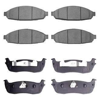 R1 Concepts® - Optimum OEp Front and Rear Brake Pad Set