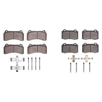 R1 Concepts® - Optimum OEp Front and Rear Brake Pad Set