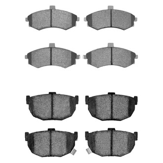 R1 Concepts® - Optimum OEp Front and Rear Brake Pad Set