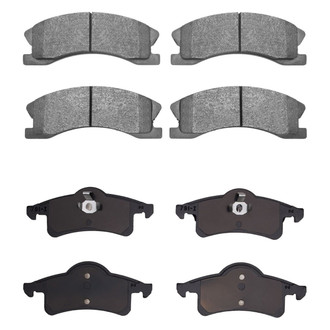 R1 Concepts® - Optimum OEp Front and Rear Brake Pad Set