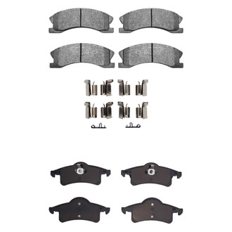 R1 Concepts® - Optimum OEp Front and Rear Brake Pad Set