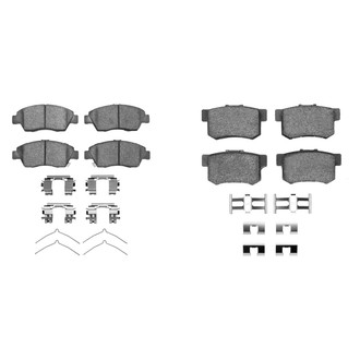 R1 Concepts® - Optimum OEp Front and Rear Brake Pad Set