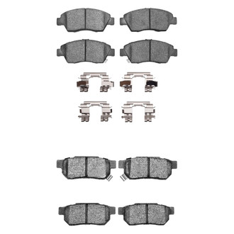 R1 Concepts® - Optimum OEp Front and Rear Brake Pad Set