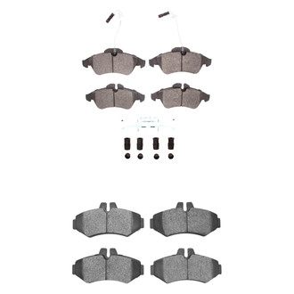 R1 Concepts® - Optimum OEp Front and Rear Brake Pad Set