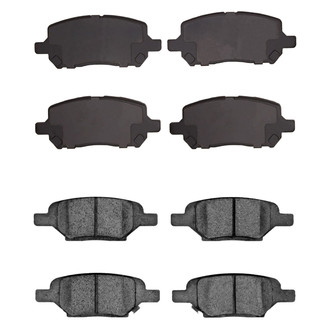 R1 Concepts® - Optimum OEp Front and Rear Brake Pad Set