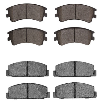 R1 Concepts® - Optimum OEp Front and Rear Brake Pad Set